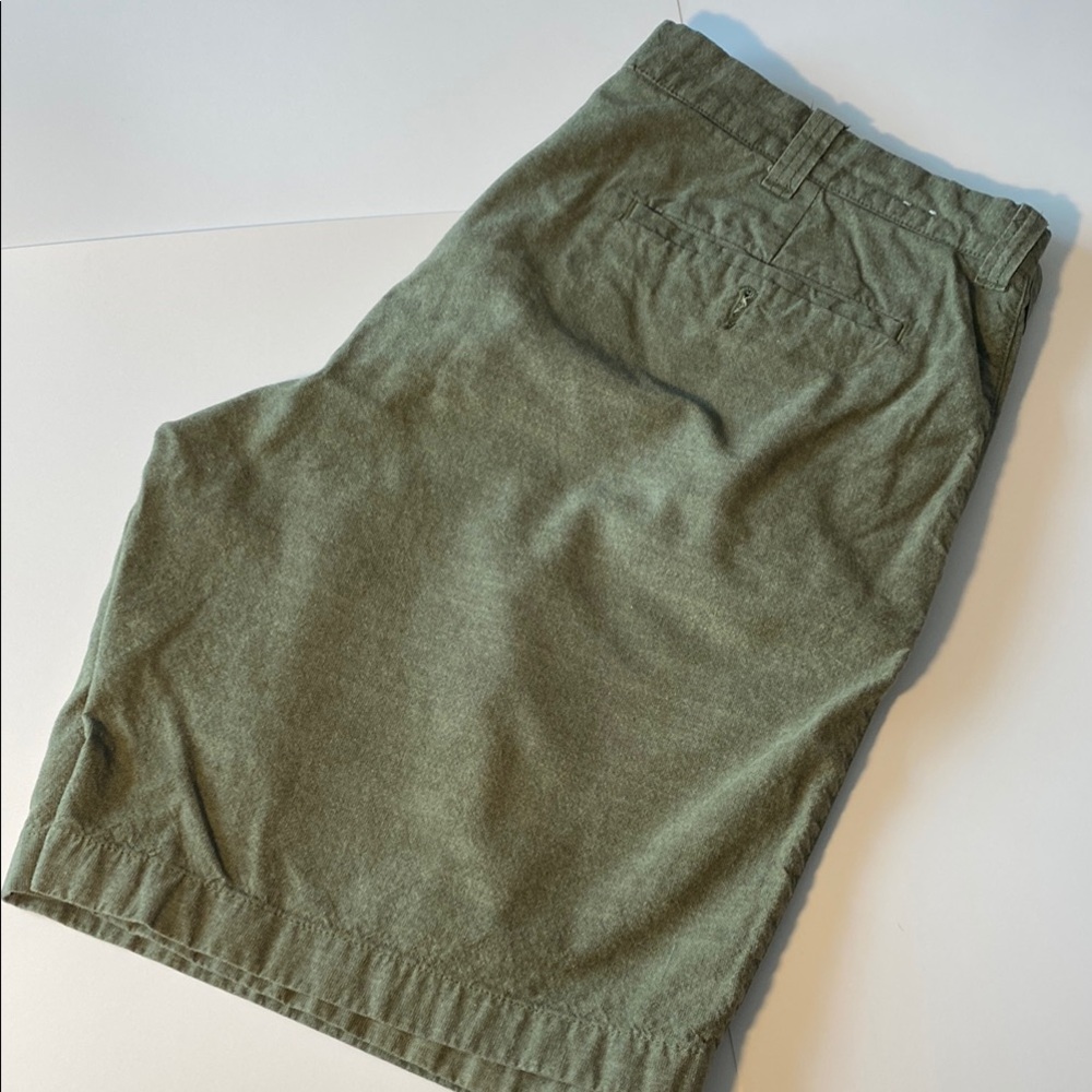J. Crew Stanton Olive Green Shorts